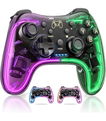 Amazon.co.jp: Switch コントローラー Switch1/2 RGBライト スイッチ